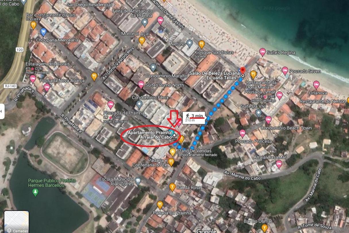 אריאל דו קאבו Prainha Paradise מראה חיצוני תמונה